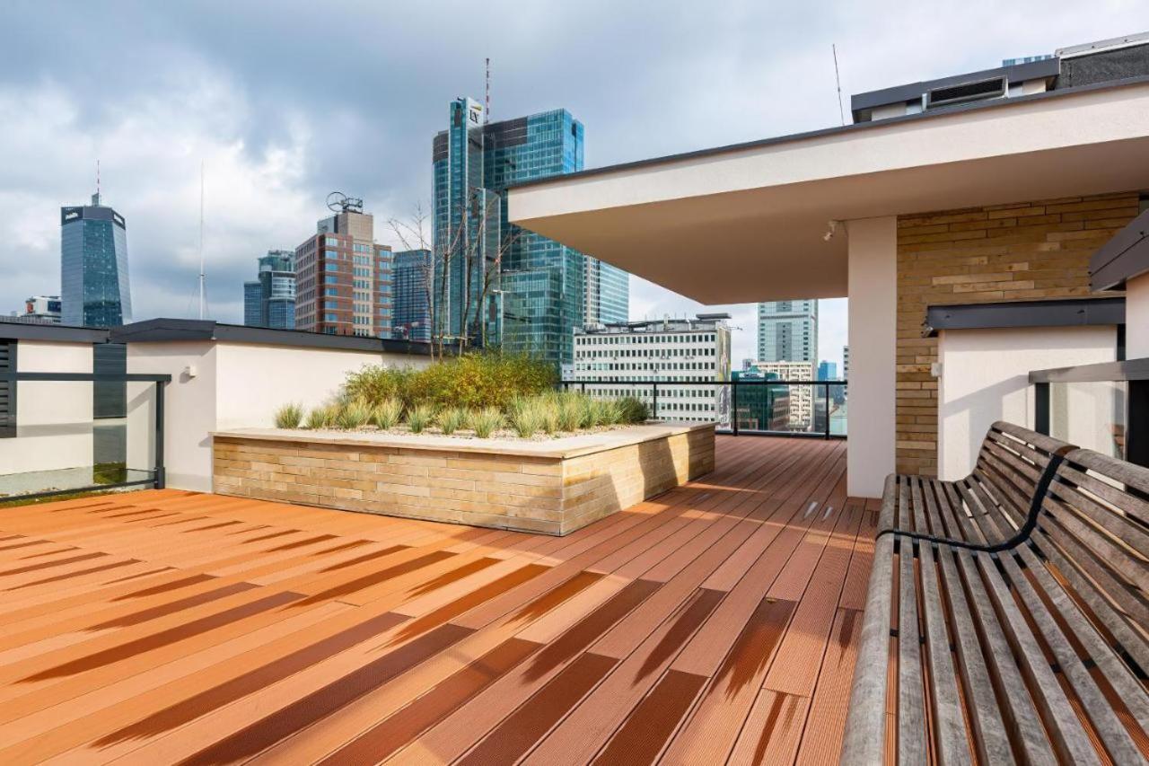 Golden Apartments Warsaw - Luxury Building With Terrace On The Roof - Sienna Str Exterior foto