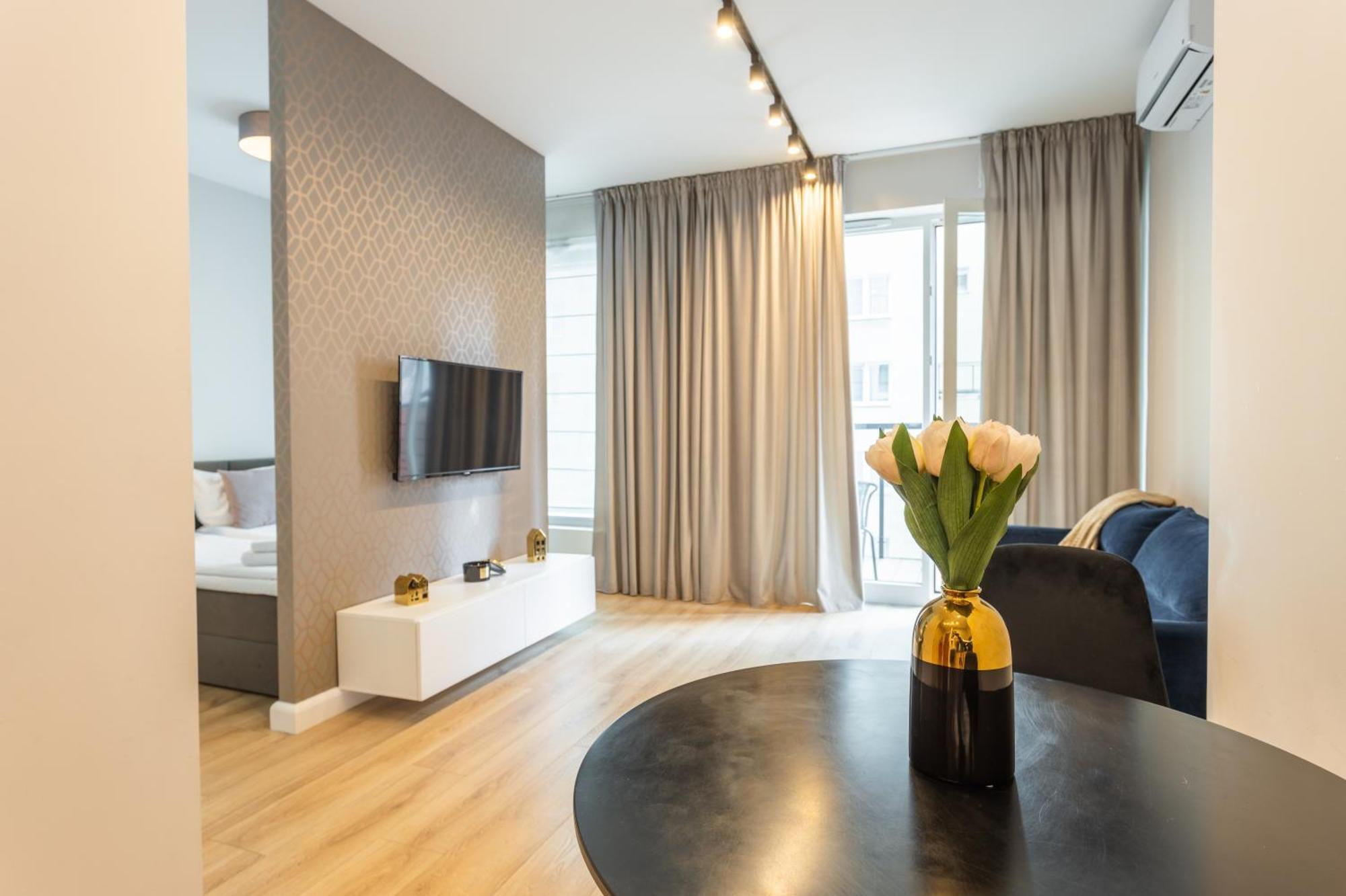 Golden Apartments Warsaw - Luxury Building With Terrace On The Roof - Sienna Str Exterior foto